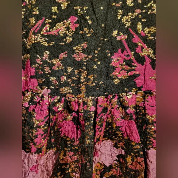 Marchesa Norte Metallic Shift Dress - Picture 5 of 7